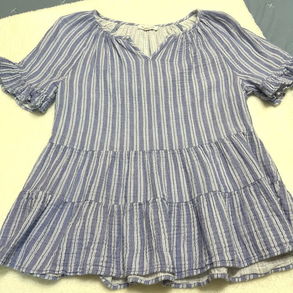 Beach‎ Lunch Lounge women’s Top Size XS Cotton Gauzey
